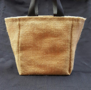 QT001 Plain Burlap with University of Texas liner - Trinkets & Things Handmade with Aloha