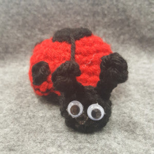 CC029 Red Lady Bug - Small - Trinkets & Things Handmade with Aloha
