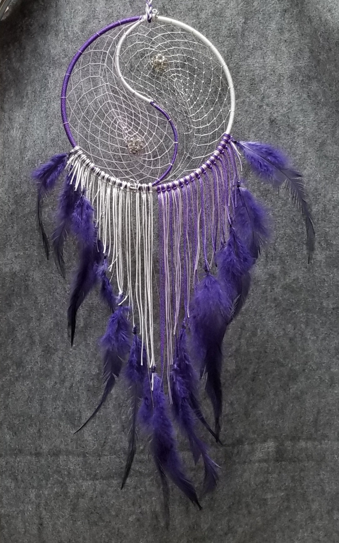 DC190 Dream Catcher - Ying and Yang - Trinkets & Things Handmade with Aloha