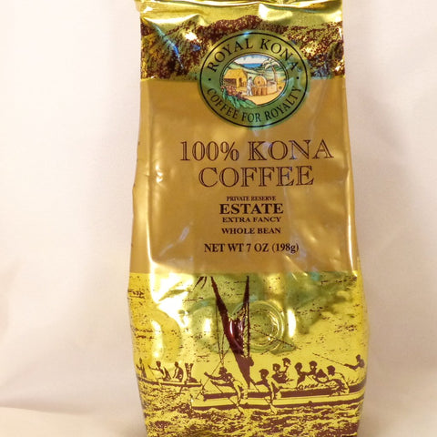 Royal Kona Coffee 100% Estate Whole Bean - Trinkets & Things Handmade with Aloha